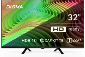  LED Digma 32 DM-LED32SBB34   Frameless Metal  HD 60Hz DVB-T DVB-T2 DVB-C DVB