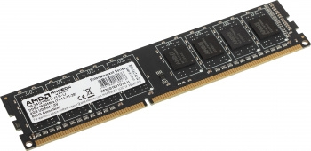  AMD 4GB DDR3 1600MHz DIMM R3 Value Series Black R534G1601U1S-U Non-ECC, CL11, 1.5V, Retail