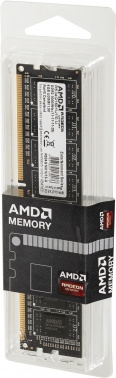  AMD 4GB DDR3 1600MHz DIMM R3 Value Series Black R534G1601U1S-U Non-ECC, CL11, 1.5V, Retail