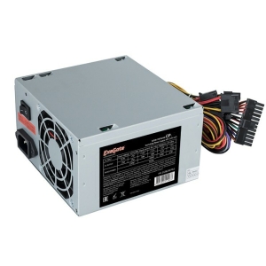   600W ExeGate EX292144RUS CP600 (ATX, 8cm fan, 24pin, 4+4pin, 3xSATA, 2xIDE, FDD)