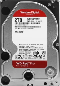   WD Original SATA-III 2Tb WD2002FFSX NAS Red Pro (7200rpm) 64Mb 3.5