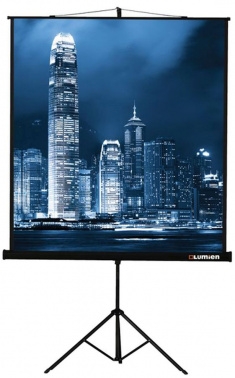 Экран на треноге Lumien 183x244см Master View LMV-100108 4:3 напольный рулонный