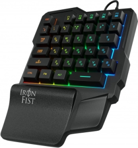   Oklick 701G IRON FIST  USB for gamer LED (  )