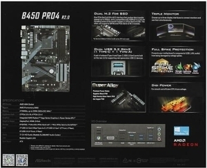   ASROCK B450 PRO4 R2.0 Socket AM4