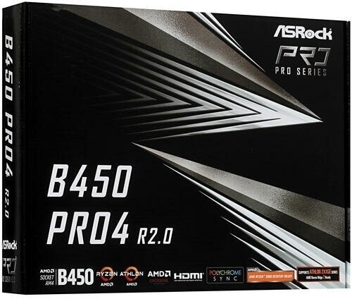   ASROCK B450 PRO4 R2.0 Socket AM4