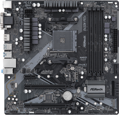   ASROCK B450 PRO4 R2.0 Socket AM4