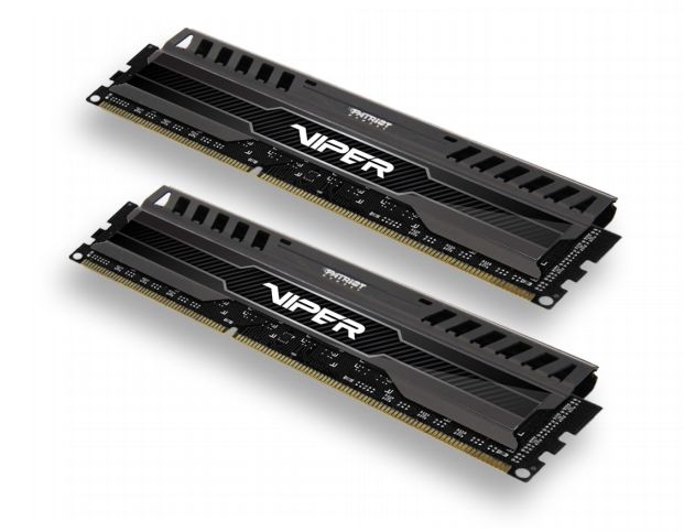   Patriot DIMM DDR3 VIPER3 16Gb KIT (8GbX2) 1600MHz CL9 [PV316G160C9K] Black