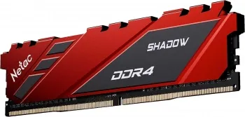   Netac 8GB DDR4 3600MHz Shadow CL18 1.35V / NTSDD4P36SP-08R / Rad / with radiator