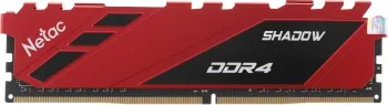   Netac 8GB DDR4 3600MHz Shadow CL18 1.35V / NTSDD4P36SP-08R / Rad / with radiator