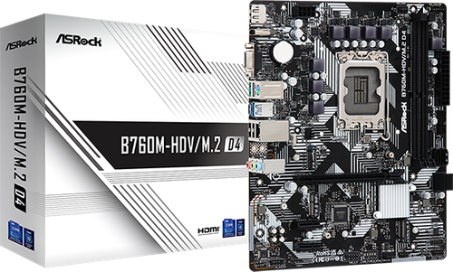   ASROCK B760M-HDV/M.2 D4 LGA1700