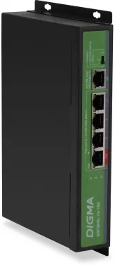  Digma DSP204G-1G-T80 (L2) 5x1/ 4PoE 4PoE+ 1PoE++ 80W 
