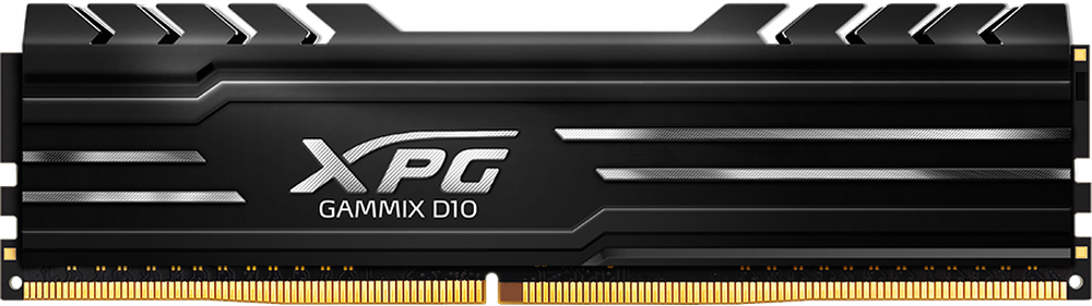 Adata 16GB DDR4 3200MHz XPG GAMMIX D10 Black Gaming Memory AX4U32008G16A-DB10 Non-ECC, CL16, 