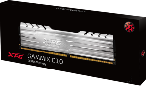  Adata 16GB DDR4 3200MHz XPG GAMMIX D10 Black Gaming Memory AX4U32008G16A-DB10 Non-ECC, CL16, 