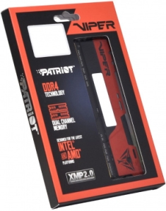  Patriot 16Gb DDR4 2666Mhz DIMM 8Gbx2  PC21300, Viper 4 Elite ll CL16 (PVE2416G266C6K) (retail