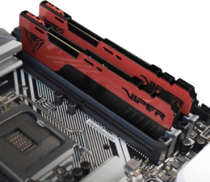  Patriot 16Gb DDR4 2666Mhz DIMM 8Gbx2  PC21300, Viper 4 Elite ll CL16 (PVE2416G266C6K) (retail