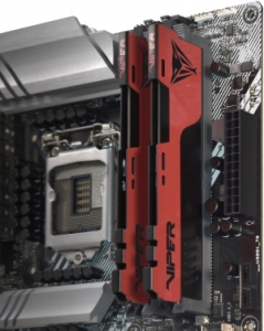  Patriot 16Gb DDR4 2666Mhz DIMM 8Gbx2  PC21300, Viper 4 Elite ll CL16 (PVE2416G266C6K) (retail