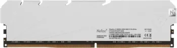   Netac 8GB DDR4 3200 (PC4-25600) DIMM Shadow S C16 White 16-20-20-40 1.35V XMP