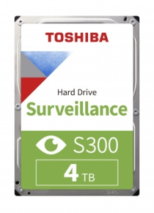  HDD Toshiba SATA3 4Tb Surveillance S300 (SMR) 5400  256Mb  (analog HDWT740UZSVA)