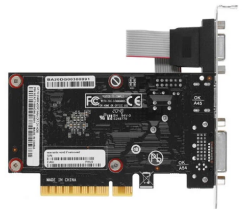  PALIT GeForce GT710 / 2GB DDR3 64bit / D-SUB, DVI-D, HDMI / PA-GT710-2GD3H / RTL