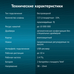   K225W  USB  Multimedia (1875235)