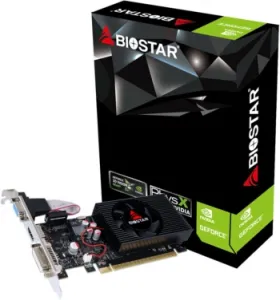  Biostar PCI-E GT730-2GB D3 LP (GF108) NVIDIA GeForce GT 730 2Gb 128bit GDDR3 700/1333 DVI