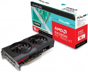  Sapphire PCI-E 4.0 11339-04-20G RX 7600 XT GAMING OC AMD Radeon RX 7600XT 16Gb 128bit GDD