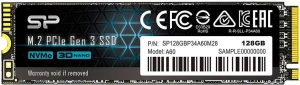   128GB Silicon Power P34A60, M.2 2280, PCI-E 3x4 [R/W - 2200/1600 MB/s]