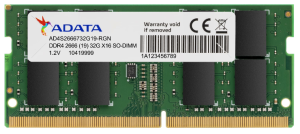   ADATA 8GB DDR4 2666 SO-DIMM Premier AD4S26668G19-SGN,  CL19, 1.2V