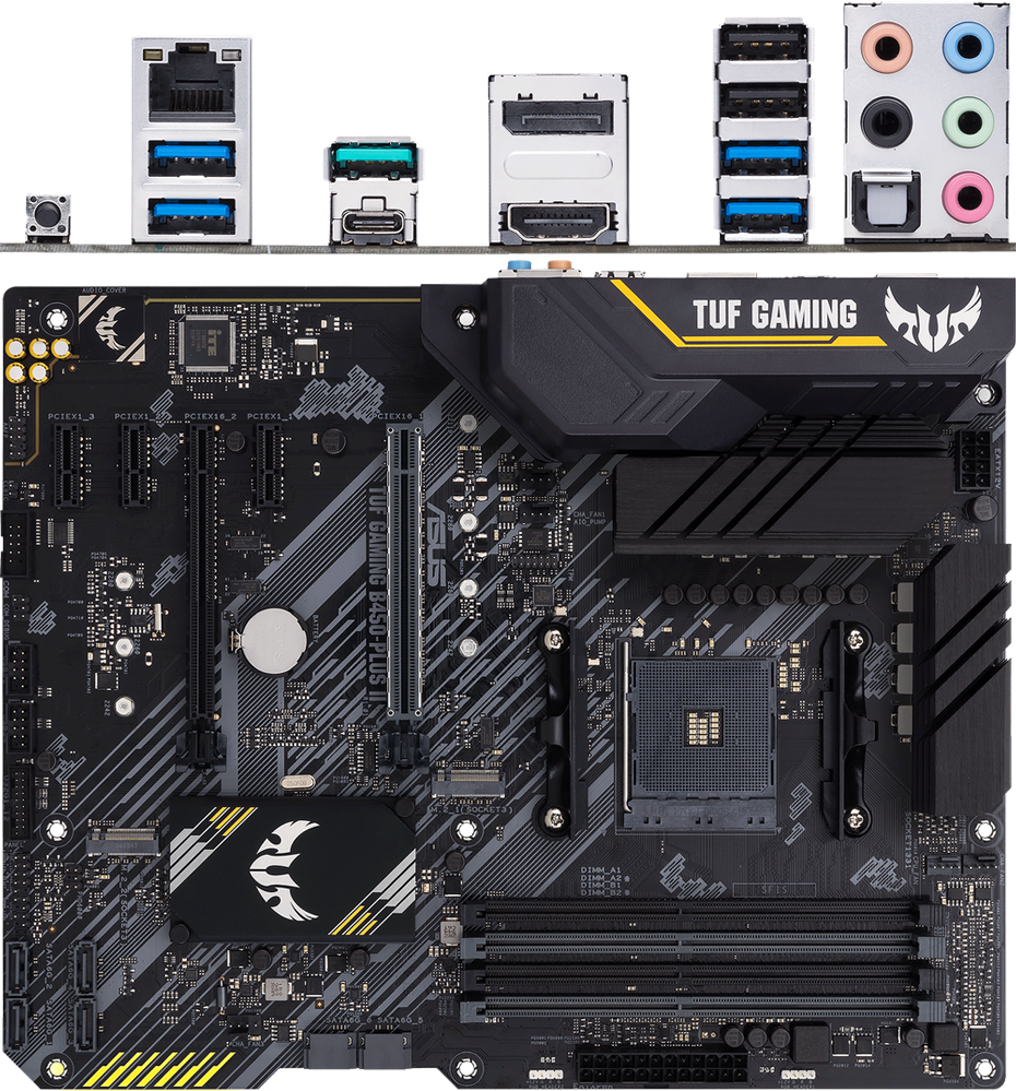   ASUS TUF GAMING B450-PLUS II Socket AM4