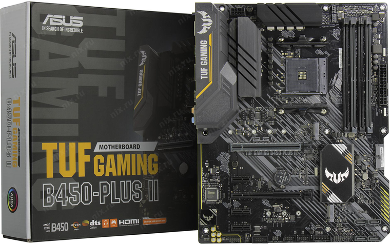   ASUS TUF GAMING B450-PLUS II Socket AM4