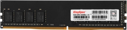  Kingspec 8GB DDR4 2400MHz KS2400D4P12008G RTL PC4-19200 DIMM 260-pin 1.2 single rank