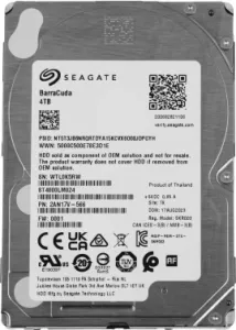   2,5 4TB Seagate Mobile Barracuda Guardian (ST4000LM024) {SATA 6.0Gb/s, 5400 rpm, 128mb