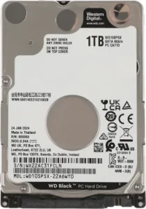   WD 1Tb 7200rpm SATA-III  WD10SPSX Black 64Mb 2.5