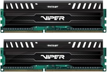   Patriot DIMM DDR3 16Gb VIPER3 KIT (8GbX2) 1866MHz CL10 [PV316G186C0K] Black Mamba