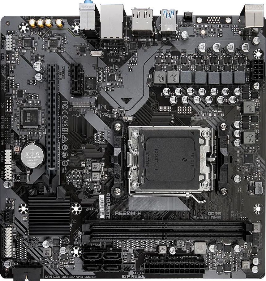   Gigabyte A620M H Socket AM5