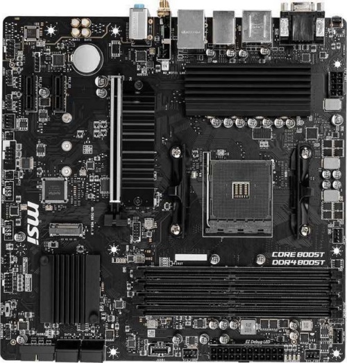   MSI B550M PRO-VDH WIFI Socket AM4