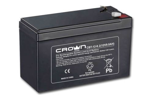   CROWN CBT-12-9.2 (12V 9.2Ah) F2   5 