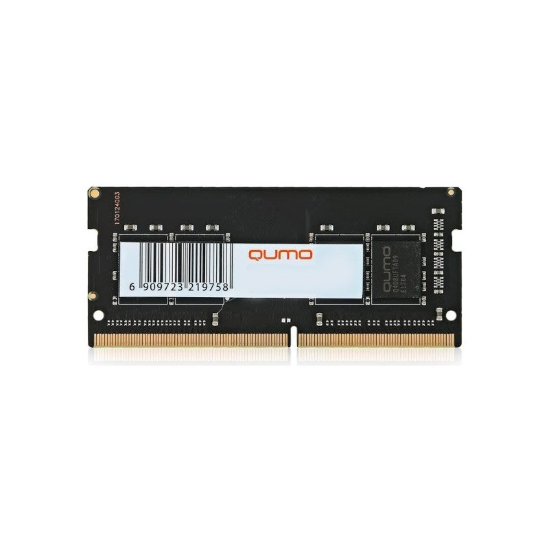   QUMO DDR4 SODIMM 8GB QUM4S-8G2666C19 PC4-21300, 2666MHz OEM/RTL