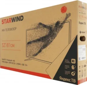  LED Starwind 32 SW-LED32SG305 . Frameless  HD 60Hz DVB-T DVB-T2 DVB-C DVB-S
