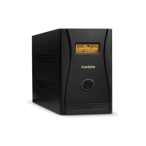  ExeGate SpecialPro Smart LLB-1000.LCD.AVR.C13.RJ <1000VA/650W, LCD, AVR, 6*IEC-C13, RJ45/11, Bla