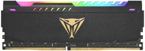   Patriot 16Gb DDR4 3200  DIMM RGB PC25600,  CL18, Viper Steel (PVSR416G320C8) (ret