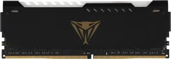   Patriot 16Gb DDR4 3200  DIMM RGB PC25600,  CL18, Viper Steel (PVSR416G320C8) (ret