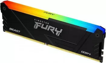   Kingston 8GB DDR4 3200MHz RGB DIMM FURY Beast Black RGB XMP KF432C16BB2A/8 CL16 1