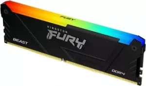   Kingston 8GB DDR4 3200MHz RGB DIMM FURY Beast Black RGB XMP KF432C16BB2A/8 CL16 1