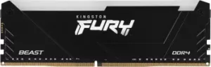   Kingston 8GB DDR4 3200MHz RGB DIMM FURY Beast Black RGB XMP KF432C16BB2A/8 CL16 1
