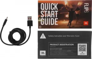   1.0 BLUETOOTH FLIP 6 BLACK JBL