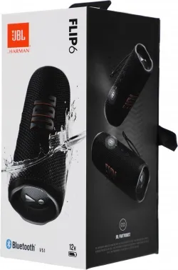   1.0 BLUETOOTH FLIP 6 BLACK JBL