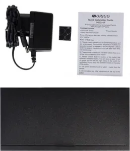   ORIGO Unmanaged Switch 8x1000Base-T, 2x1000Base-X SFP, metal case