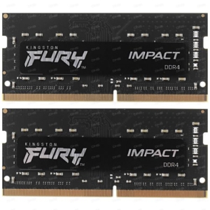   Kingston 16GB 3200MHz DDR4 CL20 SODIMM (Kit of 2) FURY Impact