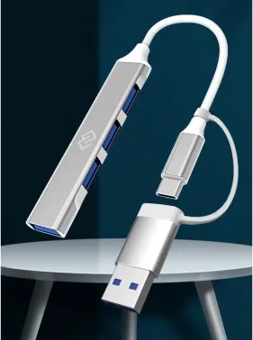 USB-C Digma DHUB-4USB-AC-3.0 4. 